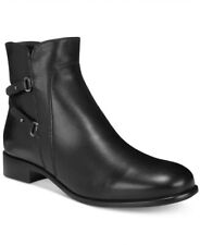 La Canadienne Sharon Women's Size 8 M Black Leather Waterproof Ankle Booties