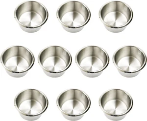 Portavasos JUMBO de acero inoxidable LOTE DE 10 TAZAS portavasos - Imagen 1 de 3
