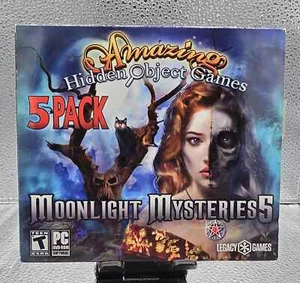 Amazing Hidden Objects Games 5 Pack: Moonlight Mysteries 5 (2016, PC) - Picture 1 of 1