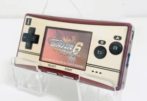 Nintendo Game Boy Micro Famicom Color Console Only 20th Anniversary Tested #82 - Picture 1 of 9