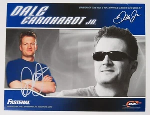 Dale Earnhardt Jr. NASCAR HOF Signed Auto 2009 8x10 HERO Card JSA - Picture 1 of 4