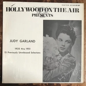 Judy Garland Hollywood On The Air 1935 - 1951 Prev. Unreleased Al Jolson LP - Picture 1 of 6