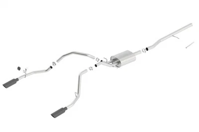Borla Exhaust System Kit Fits 2014-2018 Chevrolet Silverado 1500/ GMC Sierra 150 Foto 1 de 4