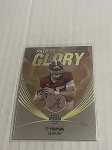 Inserto Bowman University Chrome Ty Simpson Path To Glory 2025 - Imagen 1 de 2