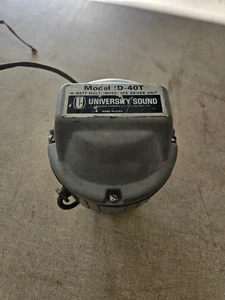 University Sound 4D-40T Horn Driver Speaker - Picture 1 of 7