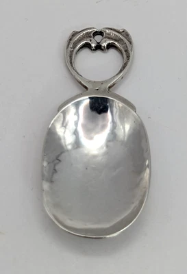 Arts & Crafts AEJ Albert Edward Jones cucchiaino da tè in argento sterling 1924 - Immagine 1 di 4