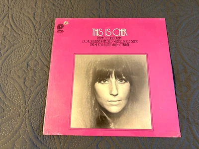 CHER  THIS IS CHER  ORIGINAL  SEALED" "NEVER PLAYED"" VINTAGE VINYL RECORD ALBUM - Image 1 of 4