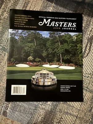 Programa de golf: AUGUSTA US MASTERS JOURNAL 2008 TREVOR IMMELMAN POE Foto 1 de 4