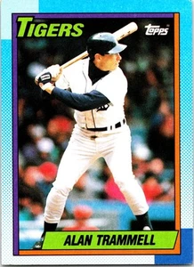 1990 Topps DoubleHeaders #NNO Alan Trammell - Picture 1 of 2