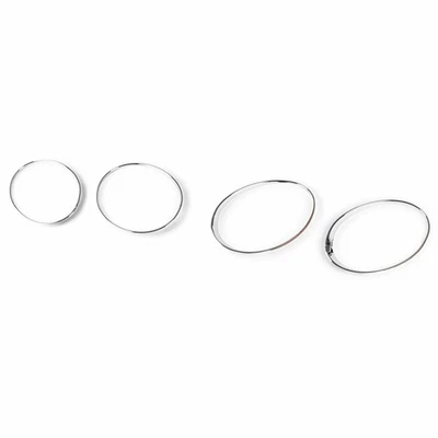 - 4PCS Chrome HeadLight Trim Bezel For Bentley Continental GT GTC Coupe 03-10 - Image 1 of 3