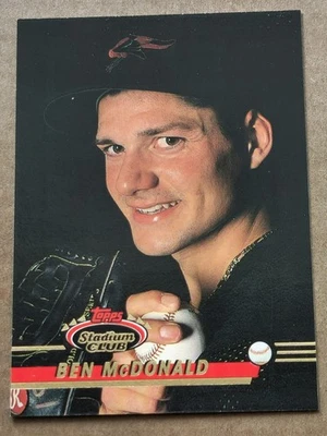 Ben McDonald 1993 Topps Stadium Club #259 Baltimore Orioles Foto 1 de 2