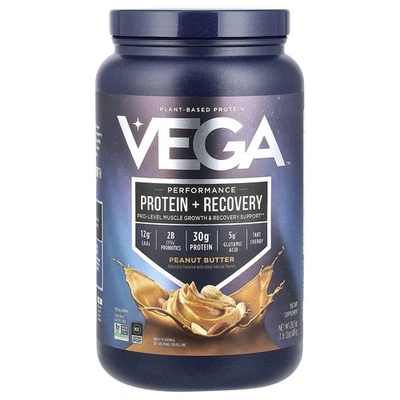 Performance, Protein + Recovery, Peanut Butter, 1 lb 12 oz (815 g) - Image 1 of 2