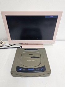 Sega Saturn Grey Console JUNK 312 Japan