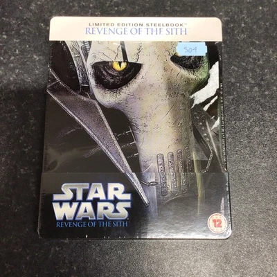 Star Wars: Episode III - Revenge Of The Sith (Blu-Ray, Steelbook) Sealed - Image 1 of 2