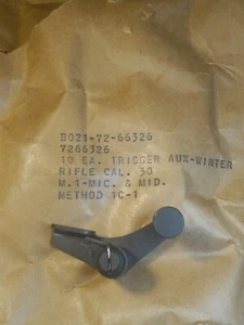 M1 Garand Trigger Winter USGI NOS - Picture 1 of 7