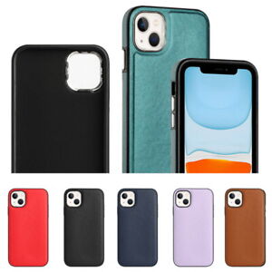 ShockProof Leather Hybrid Soft Case For Apple iPhone 14 Pro Max 13 12 11 Cover