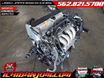 Motor Honda Accord 2003-2004-2005 K24A4 2,4 L i-Vtec Jdm K24A8 K24A #2 Foto 1 de 4