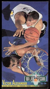 Fleer 93-94 NBA Jam Session #67 Victor Alexander Golden State Warriors 1 - Picture 1 of 2