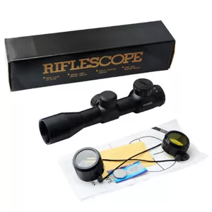 4x32 Telescopic Scope Sight Air Gun Rifle Hunting Target WR 11mm 3/8 Gun Mounts - Picture 1 of 10