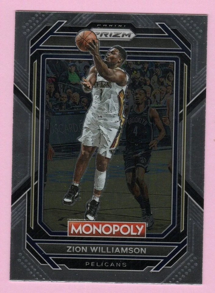 2022-23 Prizm Monopoly Zion Williamson #55 New Orleans Pelicans  (J723) - Image 1 of 1