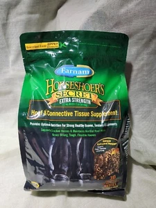FARNAM HORSESHOER'S SECRET EXTRA STRENGTH HOOF & CONNECTIVE TISSUE SUPPLEMENT  - Picture 1 of 14