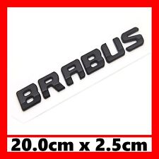 Produktbild - Für Mercedes Benz Brabus Schwarz Glanz Aufkleber Schriftzug Emblem Logo Sticker
