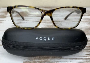 Vogue Eyeglasses Frames VO 2787 1916 Havana Transparent Size 51-16-140 W/ Case - Picture 1 of 20