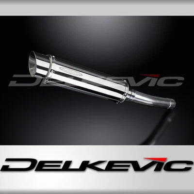 Suzuki GSX-R750 2001-03 Delkevic Deslizable 14" Redondo Acero Inoxidable Silenciador Kit Foto 1 de 4