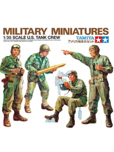 Tamiya 35004 1/35 US Tank Crew Military Miniatures Model - Picture 1 of 2