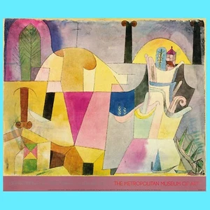 1986 The Metropolitan Museum of Art NY Vintage Ausstellung Großdruck Poster 80er - Bild 1 von 7