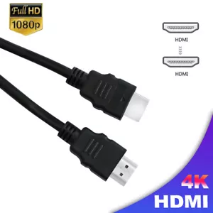 PREMIUM HDMI CABLE 3FT For BLURAY 3D DVD PS3 HDTV XBOX LCD HD TV 1080P LAPTOP PC - Picture 1 of 5