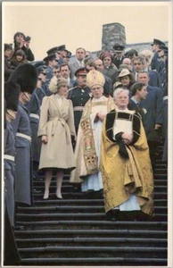 1981 ROYAL WEDDING London England Postcard Charles & Diana "No. 55 St. David's" - Picture 1 of 2