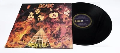 AC/DC Highway To Hell 1979 Aussie OZ 1st Press Blue Label Vinyl LP Record VG++ - image 1 of 4