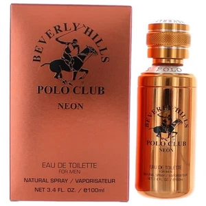 Beverly Hills Polo Club Neon Eau de Toilette Spray for Men 1.7oz - Picture 1 of 2
