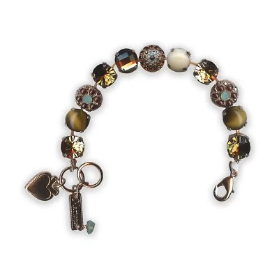 Pulsera de Mariana Serai Coll. Exquisito ojo de tigre y aventurina blanca Minera... Foto 1 de 3