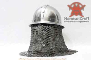 armor helmet Steel Helmet for SCA Varangian Helmet Armour Helmet For SCA Combat - Picture 1 of 10