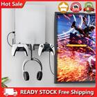 Wall Mount Display Shelf Space Saving Holder Rack Metal for PS Console/Headset
