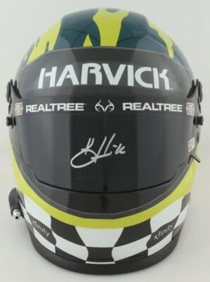 Kevin Harvick Signed NASCAR Throwback Full-Size Helmet (PA) - Image 1 of 4