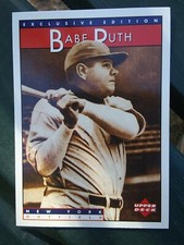 1995 Upper Deck Sonic Baseball #3 BABE RUTH New York Yankees HOF *FREE SHIPPING*