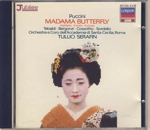 Puccini - Serafin, Tebaldi, Bergonzi: Madama Butterfly (Highlights) Like New - Picture 1 of 2