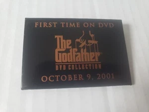 The Godfather Collection Movie Promo Button Pinback!! 2001 Paramount Pictures - Picture 1 of 2