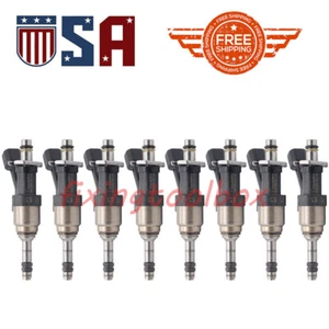 12656932 12687650 Set of 8 Fuel Injectors Fits 2014-2018 GMC Yukon 1500 V8 6.2L  - Picture 1 of 9