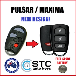 REMOTE KEY LESS FOR NISSAN MAXIMA PULSAR N16 1999 2000 2001 2002 2003 2004 2005 - Picture 1 of 14