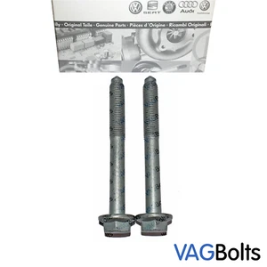 Genuine VW Audi Front Suspension Wishbone Arm Bush Bolt Kit Golf Mk5 Mk6 Skoda - Picture 1 of 2