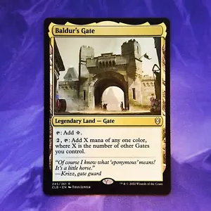 Baldur's Gate CLB 345 Commander Legends: Battle for Baldur's Gate MTG Magic Karte - Bild 1 von 2