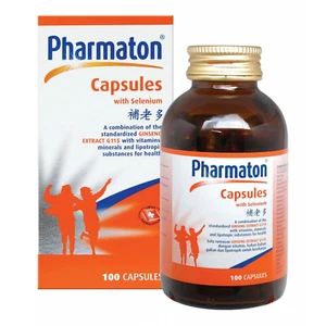 30/100s Pharmaton Geriatric Capsules with Ginseng and Selenium Energy Booster - Picture 1 of 3