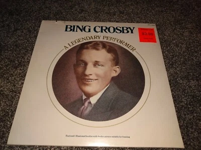 Bing Crosby A Legendary Performer Record Vinyl Lp New Sealed - Image 1 of 3