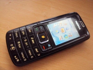 EASY CHEAP SENIOR DISABLED  KIDS BASIC ELDERLY NOKIA 3110C ON ORANGE - Afbeelding 1 van 5