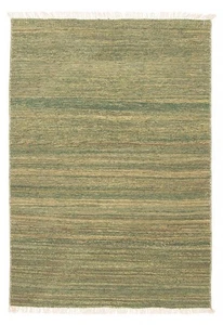 Vintage Hand Woven Carpet 3'11" x 5'9" Traditional Wool Kilim Rug - Picture 1 of 9