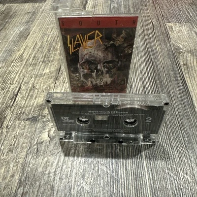 SLAYER South Of Heaven Original 1988 Cassette Tape Def Jam Recordings M5G 24203 - Image 1 of 3